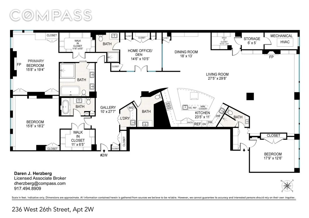 Unit for sale at 236 W 26th Street, Manhattan, NY 10001