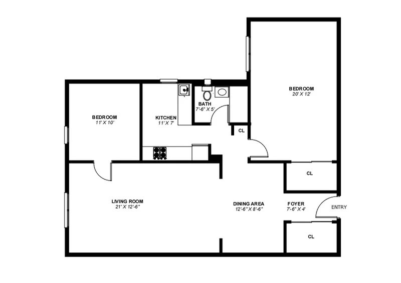 Unit for sale at 100 PARK Terrace W, Manhattan, NY 10034