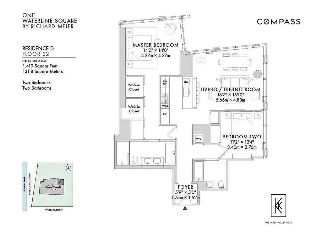 Unit for sale at 10 Riverside Boulevard, Manhattan, NY 10069