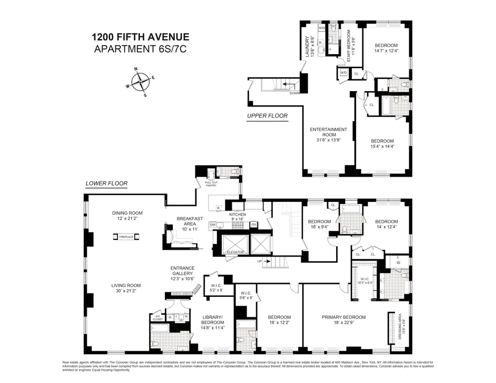 Unit for sale at 1200 5TH Avenue, Manhattan, NY 10029