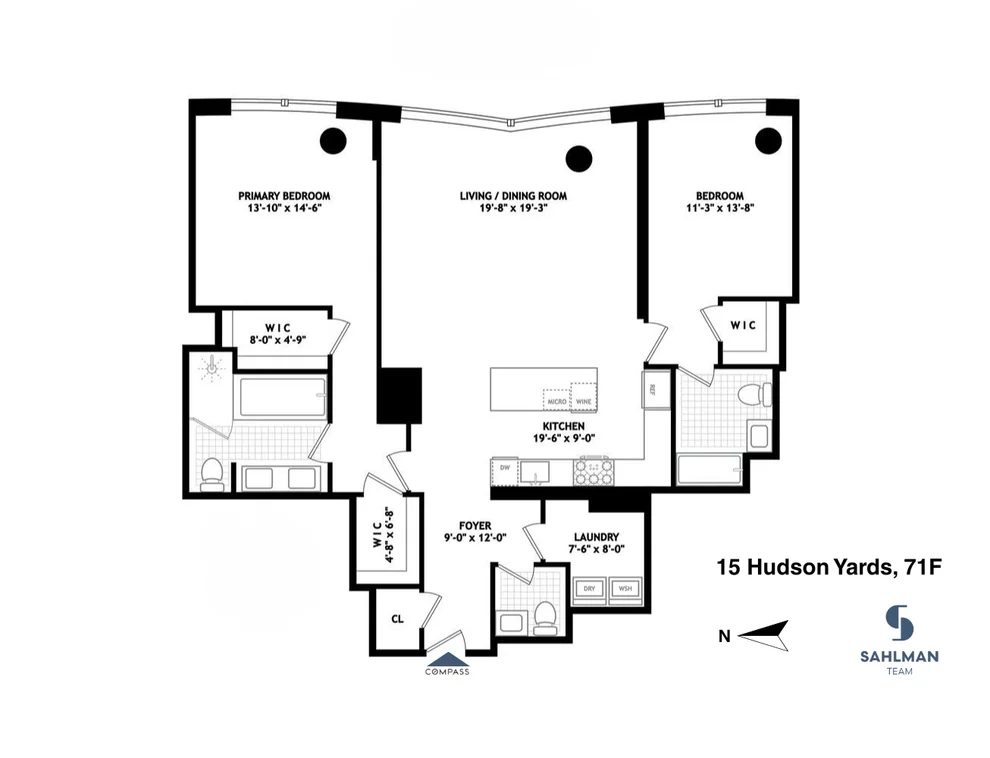 Unit for sale at 15 Hudson Yards, Manhattan, NY 10001