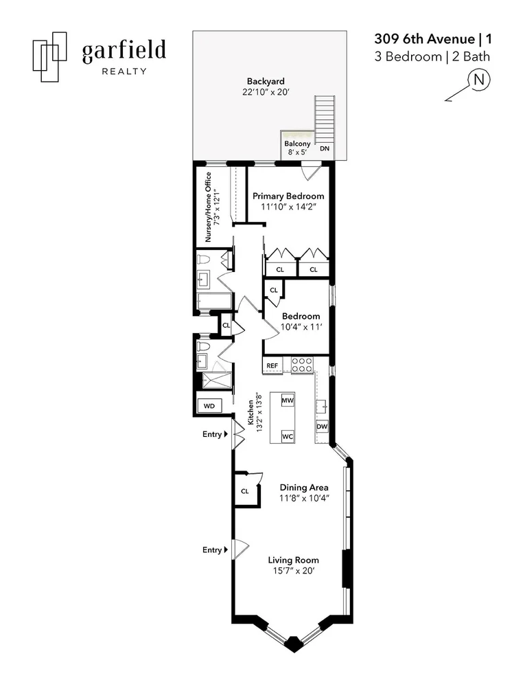 Unit for sale at 309 6th Avenue, Brooklyn, NY 11215