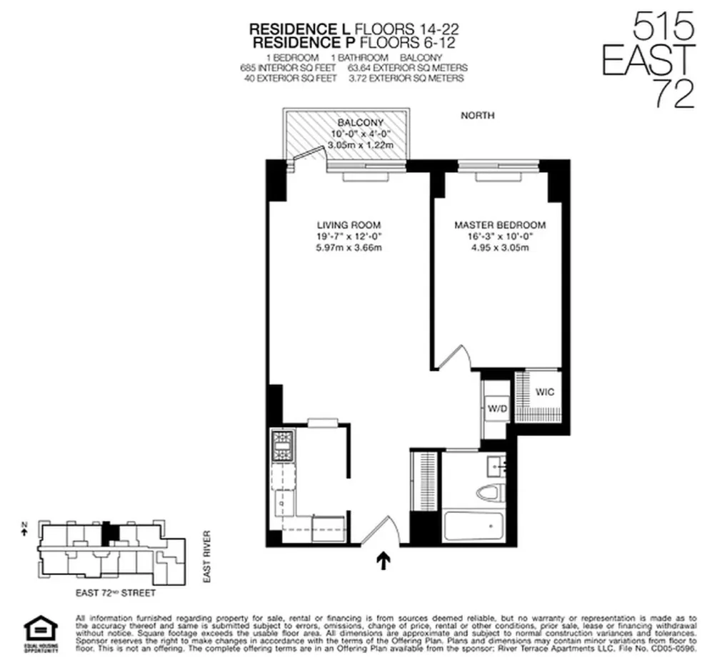 Unit for sale at 515 E 72nd Street, Manhattan, NY 10021