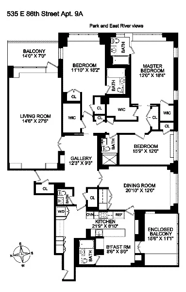 Unit for sale at 535 E 86TH Street, Manhattan, NY 10028