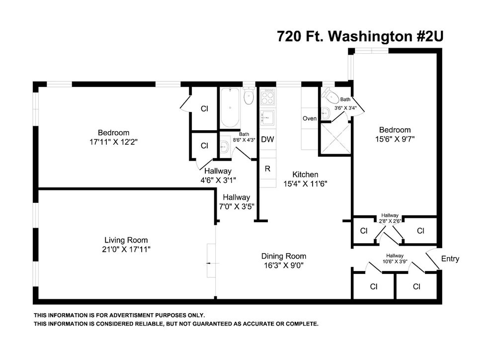 Unit for sale at 720 FT WASHINGTON Avenue, Manhattan, NY 10040