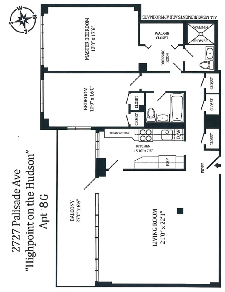Unit for sale at 2727 PALISADE Avenue, Bronx, NY 10463