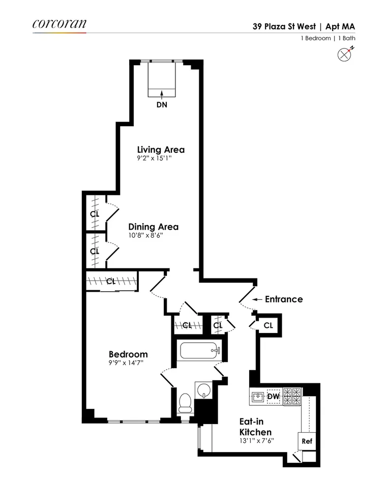Unit for sale at 39 PLAZA Street W, Brooklyn, NY 11217