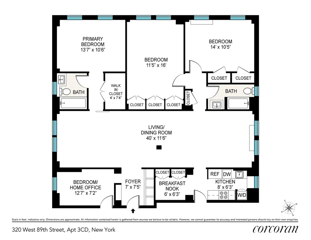 Unit for sale at 320 W 89TH Street, Manhattan, NY 10024