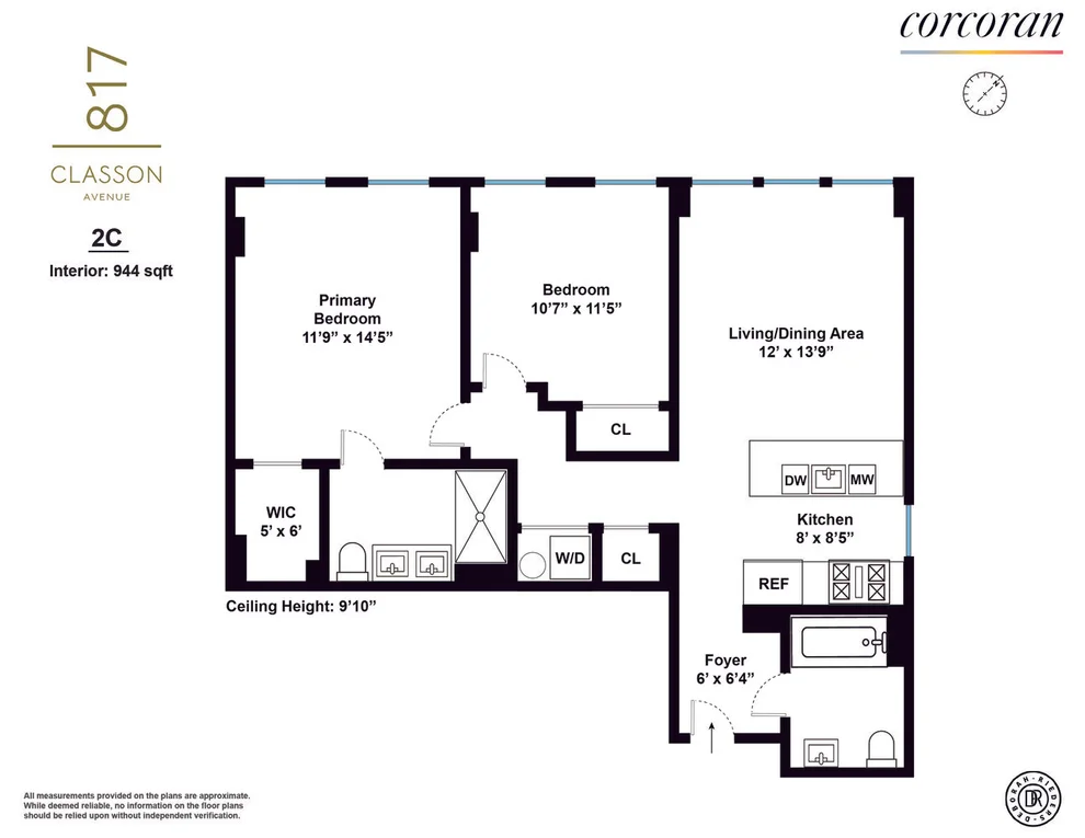 Unit for sale at 817 CLASSON Avenue, Brooklyn, NY 11238