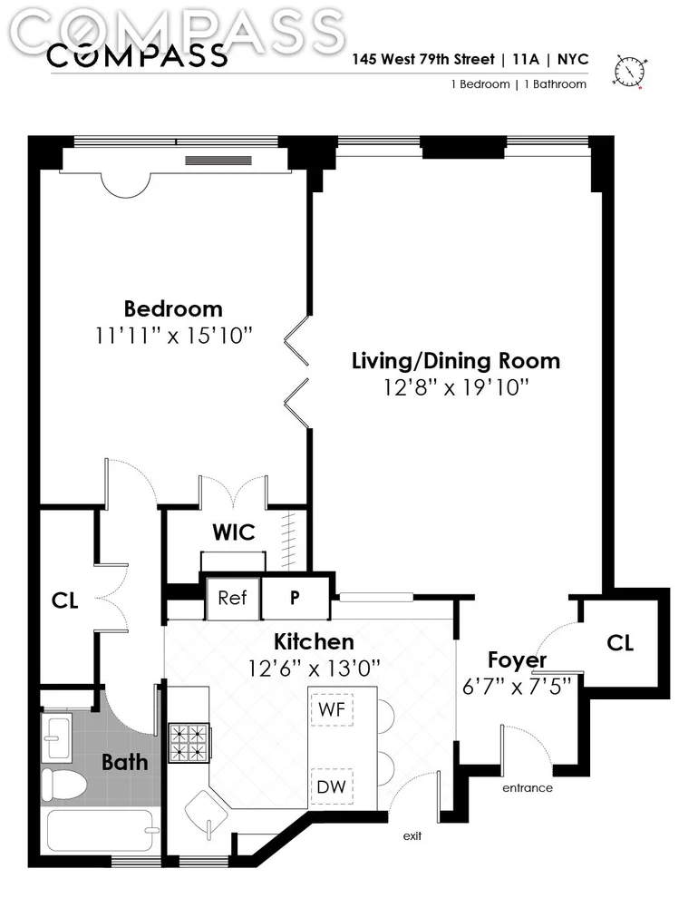 Unit for sale at 145 W 79th Street, Manhattan, NY 10024