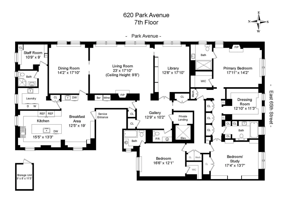 Unit for sale at 620 Park Avenue, Manhattan, NY 10065