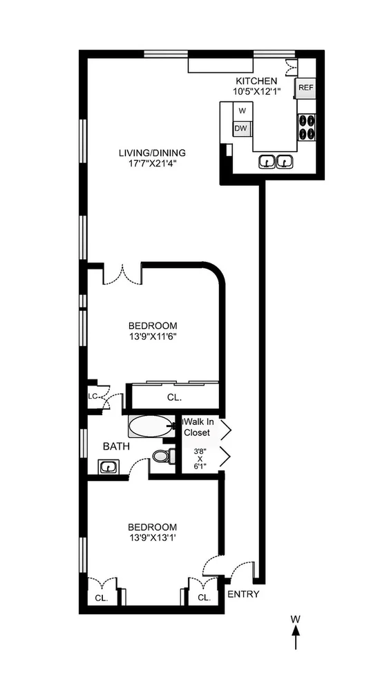 Unit for sale at 129 Columbia Hts, Brooklyn, NY 11201