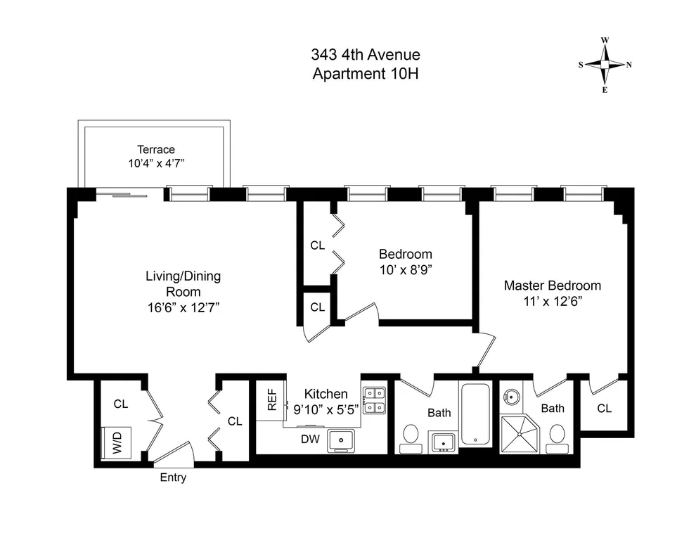 Unit for sale at 343 4th Avenue, Brooklyn, NY 11215