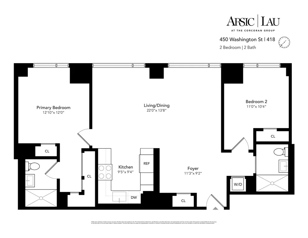 Unit for sale at 450 WASHINGTON Street, Manhattan, NY 10013