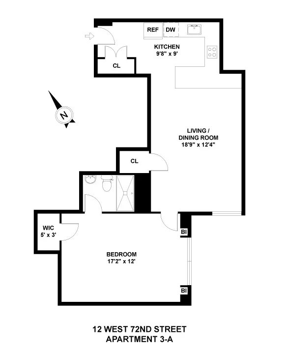 Unit for sale at 12 W 72nd Street, Manhattan, NY 10023