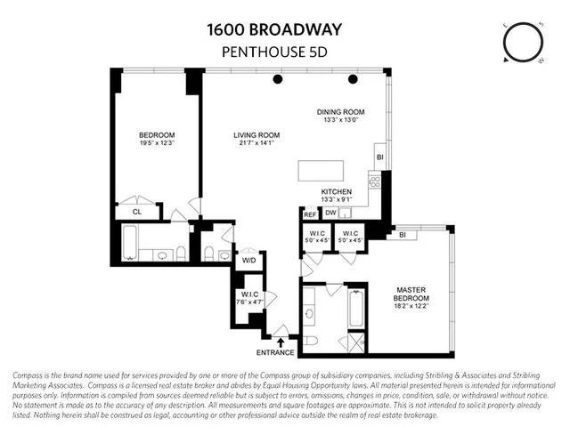 Unit for sale at 1600 Broadway, Manhattan, NY 10019
