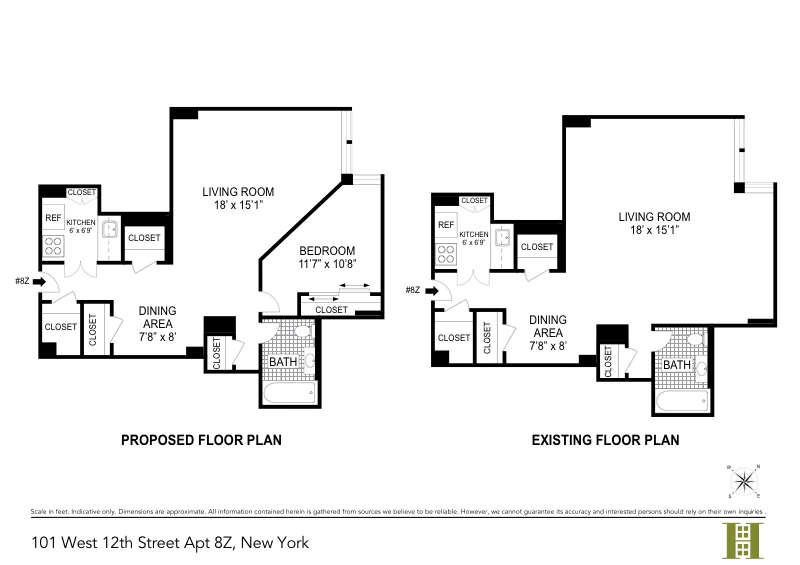 Unit for sale at 101 W 12TH Street, Manhattan, NY 10011