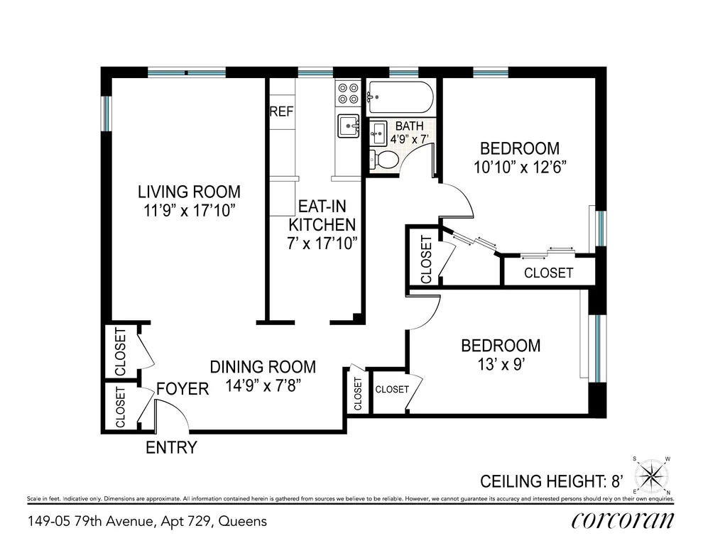 Unit for sale at 149-05 79th Avenue, Queens, NY 11367