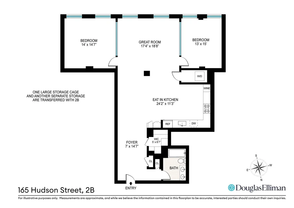 Unit for sale at 165 HUDSON Street, Manhattan, NY 10013