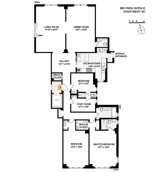 Unit for sale at 850 PARK Avenue, Manhattan, NY 10075