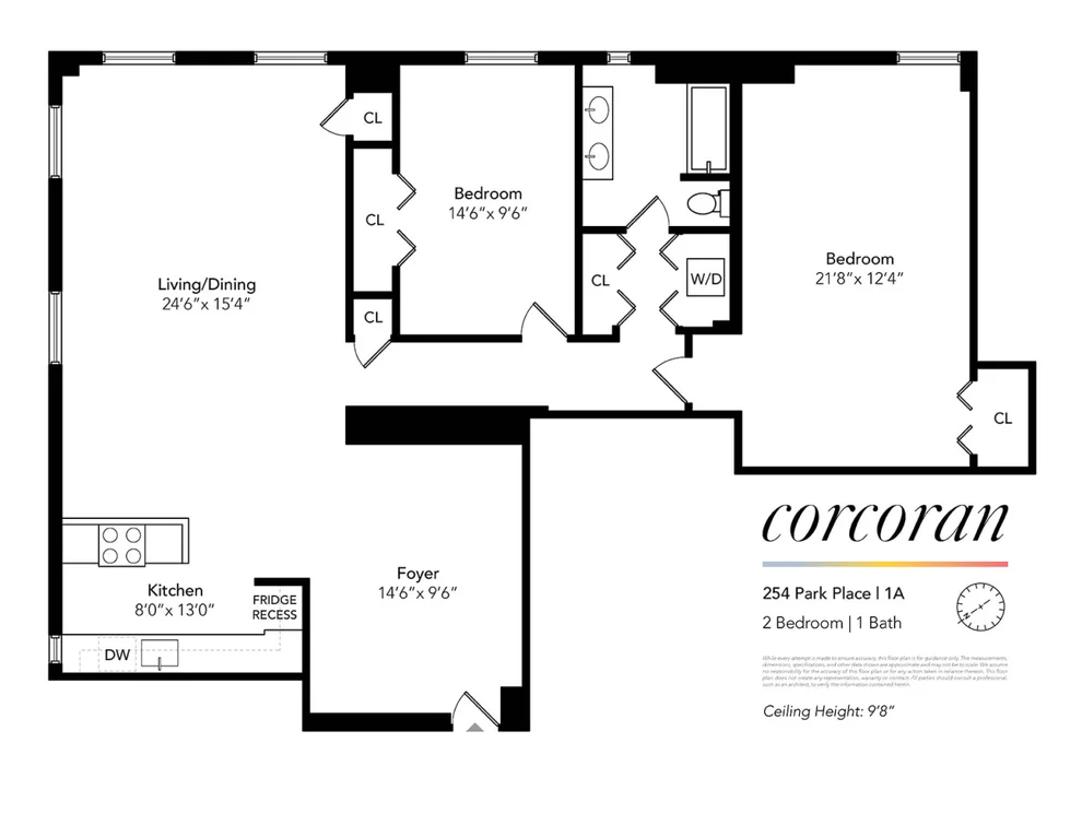 Unit for sale at 254 PARK Place, Brooklyn, NY 11238