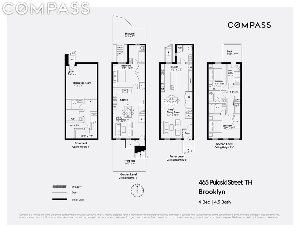 Unit for sale at 465 Pulaski Street, Brooklyn, NY 11221