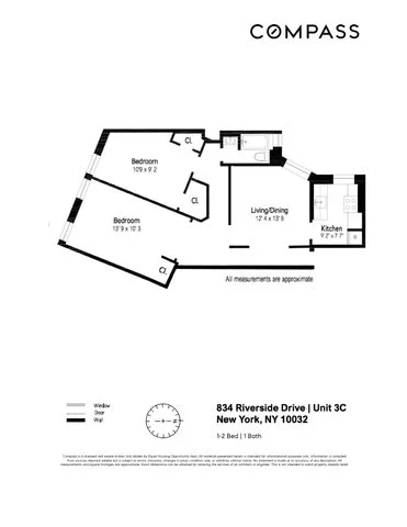 Unit for sale at 834 Riverside Drive, Manhattan, NY 10032