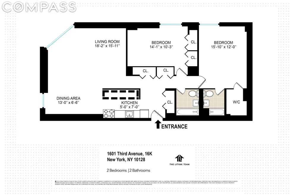 Unit for sale at 1601 3rd Avenue, Manhattan, NY 10128