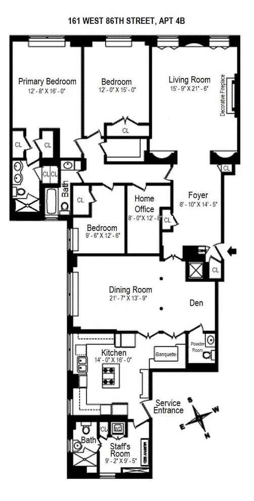 Unit for sale at 161 W 86TH Street, Manhattan, NY 10024