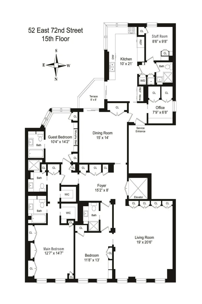Unit for sale at 52 E 72ND Street, Manhattan, NY 10021