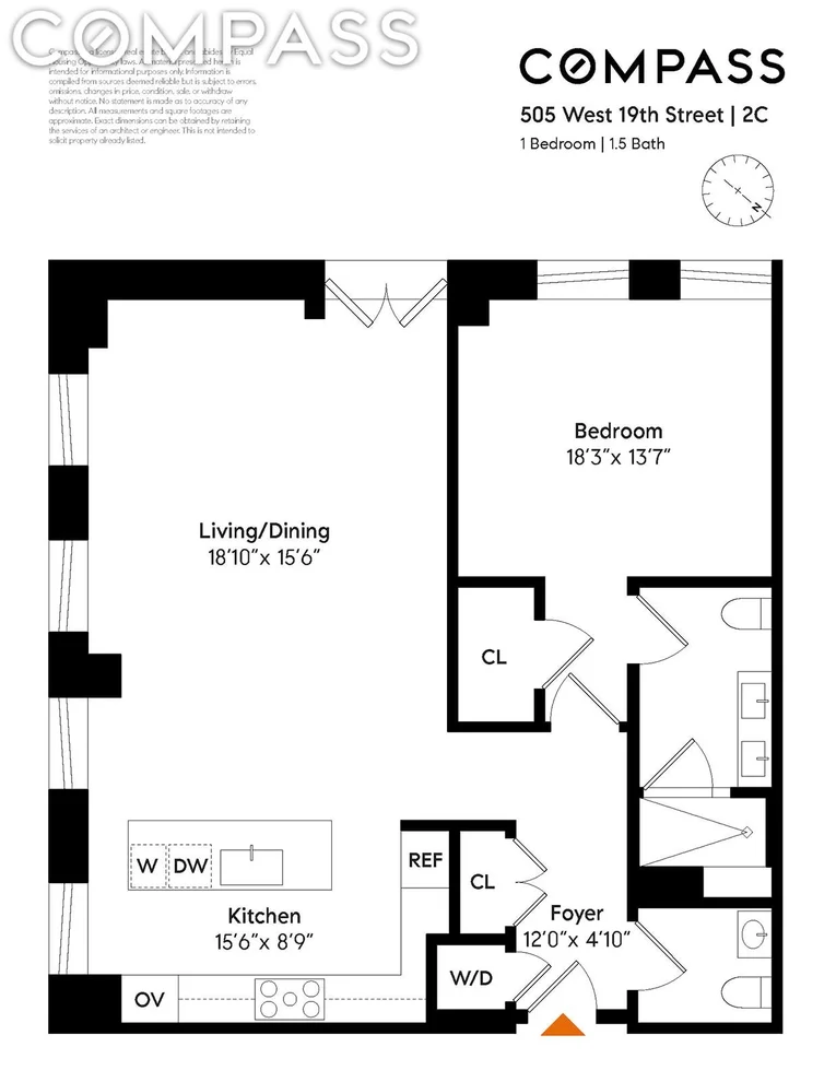 Unit for sale at 505 W 19th Street, Manhattan, NY 10011