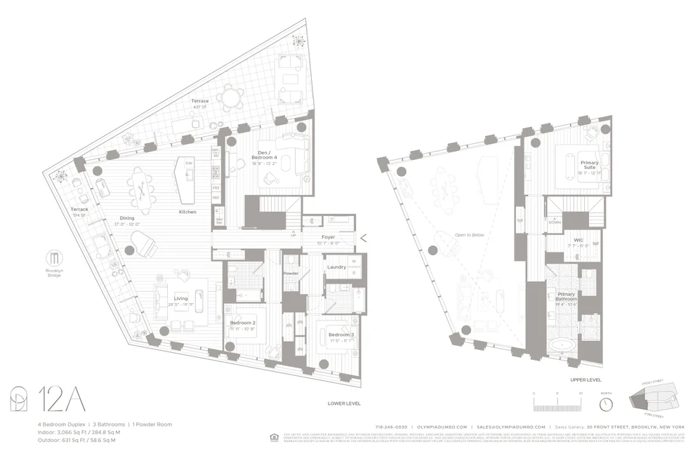 Unit for sale at 30 Front Street, Brooklyn, NY 11201