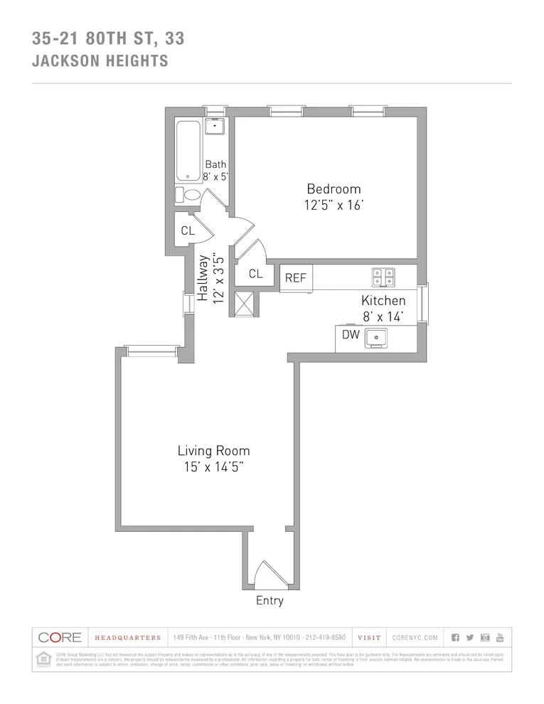 Unit for sale at 35-21 80TH Street, Queens, NY 11372