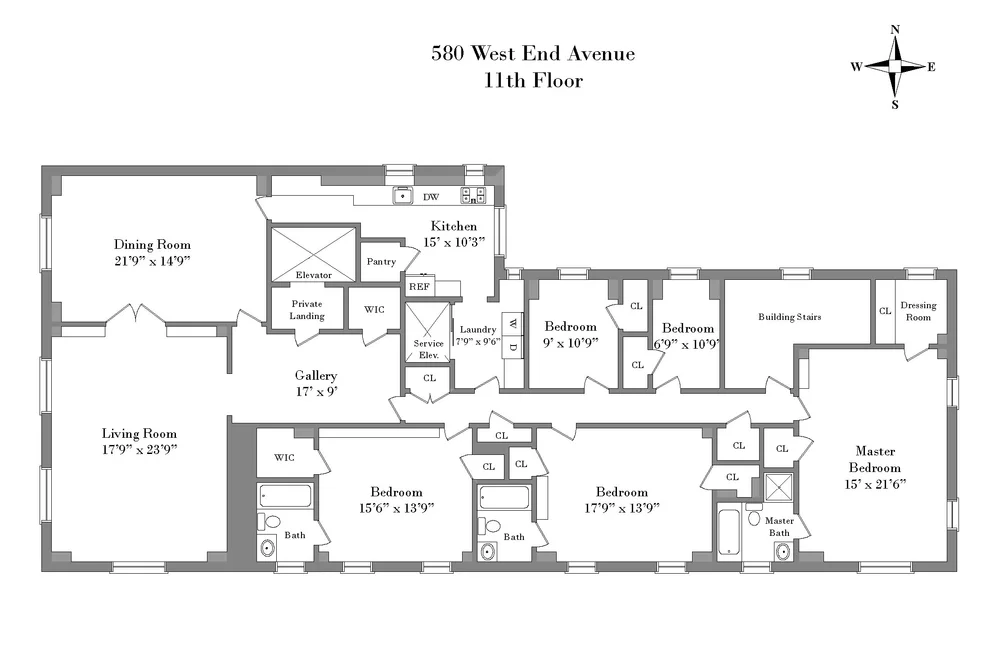 Unit for sale at 580 W END Avenue, Manhattan, NY 10024