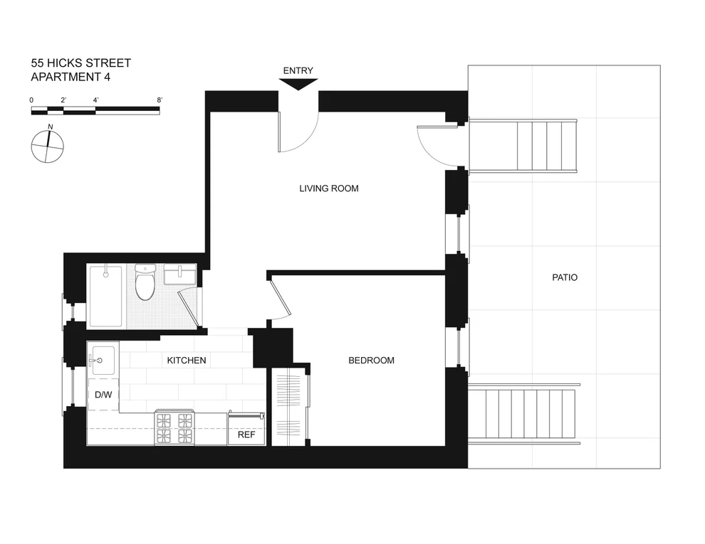 Unit for sale at 55 HICKS Street, Brooklyn, NY 11201