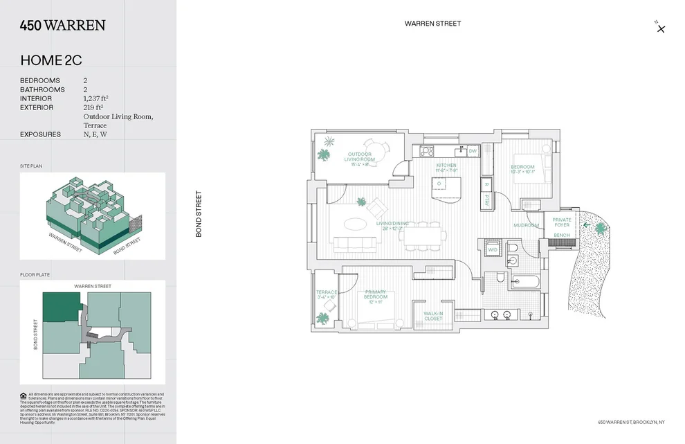 Unit for sale at 450 WARREN Street, Brooklyn, NY 11217