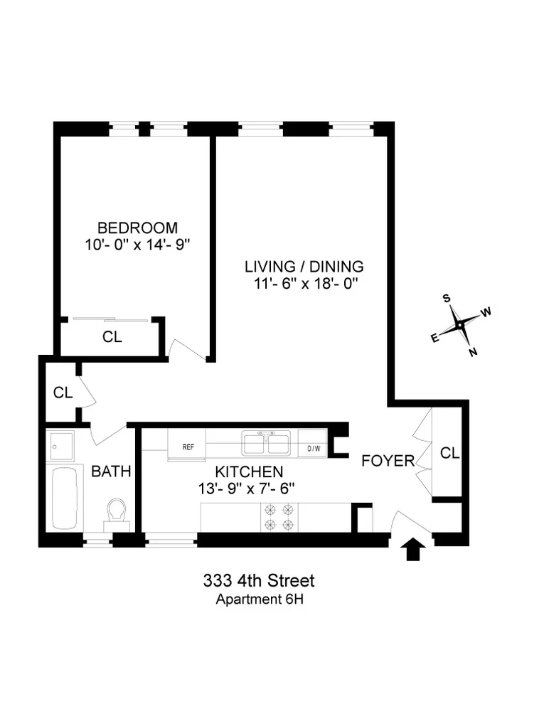 Unit for sale at 333 4TH Street, Brooklyn, NY 11215