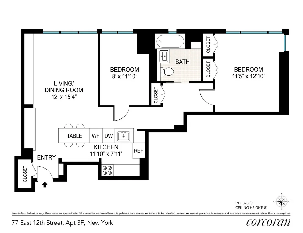 Unit for sale at 77 E 12TH Street, Manhattan, NY 10003