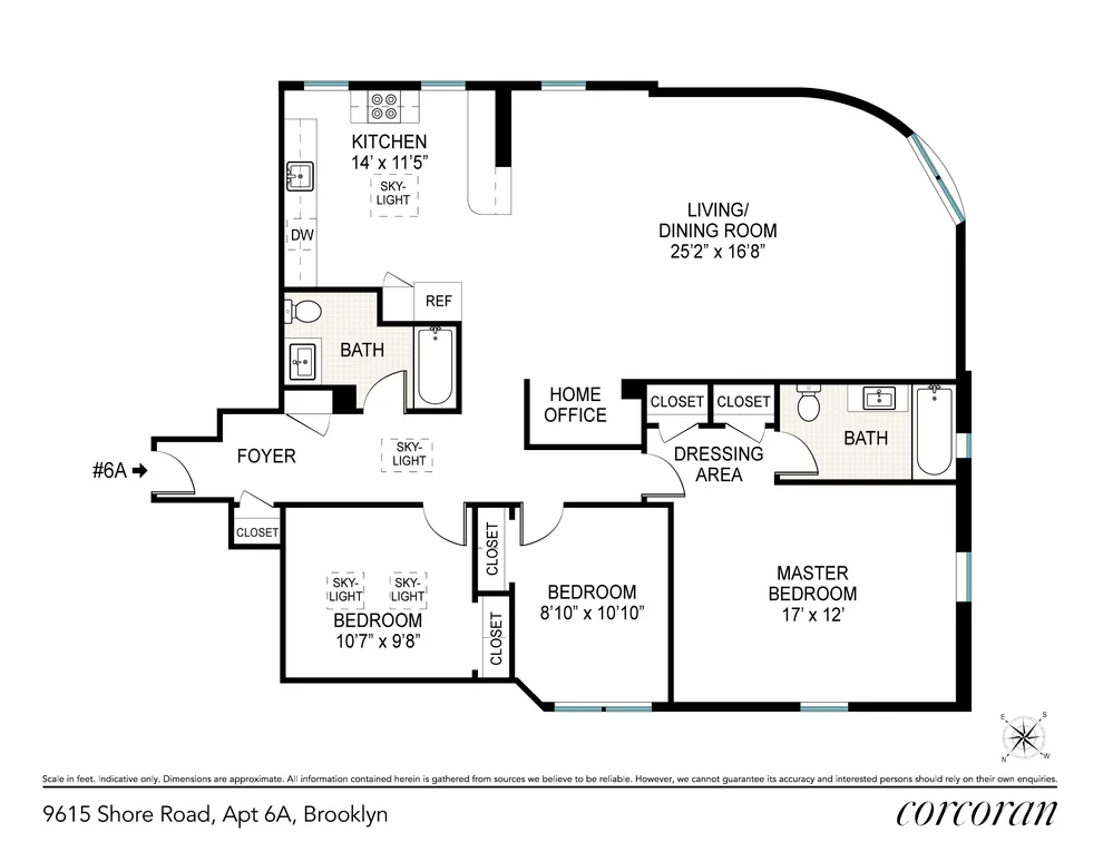 Unit for sale at 9615 SHORE Road, Brooklyn, NY 11209