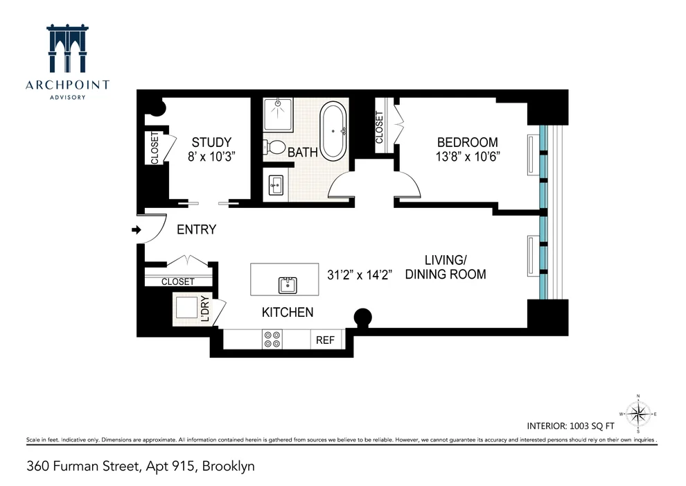 Unit for sale at 360 FURMAN Street, Brooklyn, NY 11201