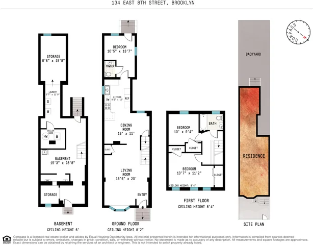 Unit for sale at 134 E 8th Street, Brooklyn, NY 11218