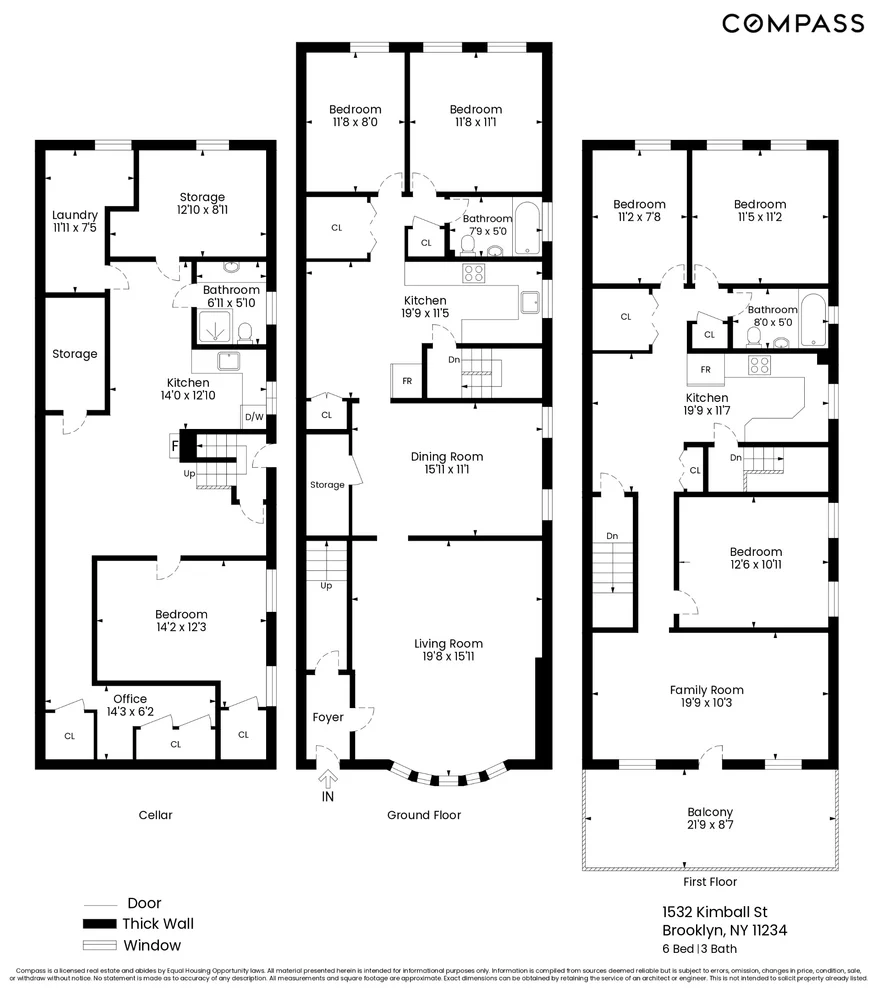 Unit for sale at 1532 Kimball Street, Brooklyn, NY 11234