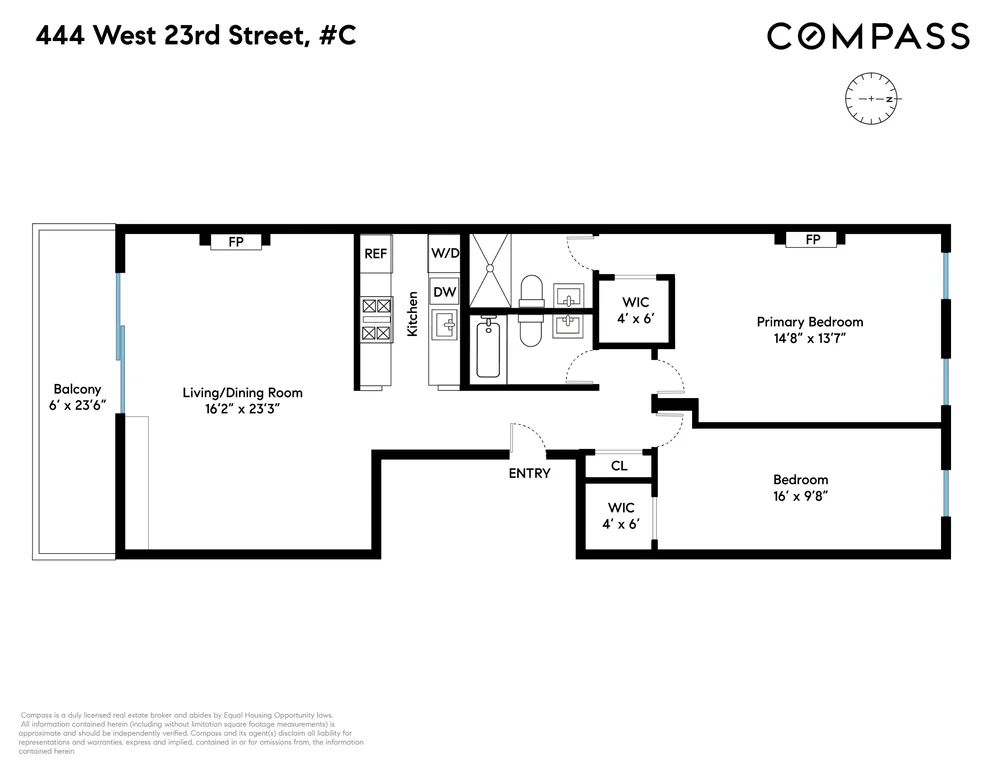 Unit for sale at 444 W 23rd Street, Manhattan, NY 10011