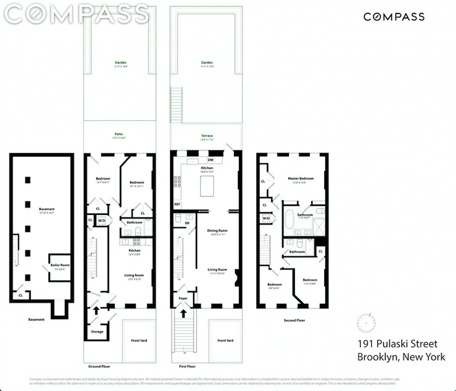 Unit for sale at 191 Pulaski Street, Brooklyn, NY 11206