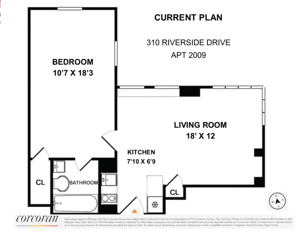 Unit for sale at 310 RIVERSIDE Drive, Manhattan, NY 10025