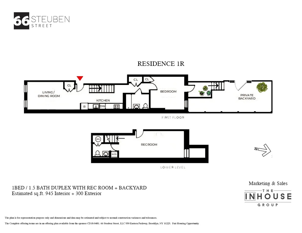 Unit for sale at 66 STEUBEN Street, Brooklyn, NY 11205
