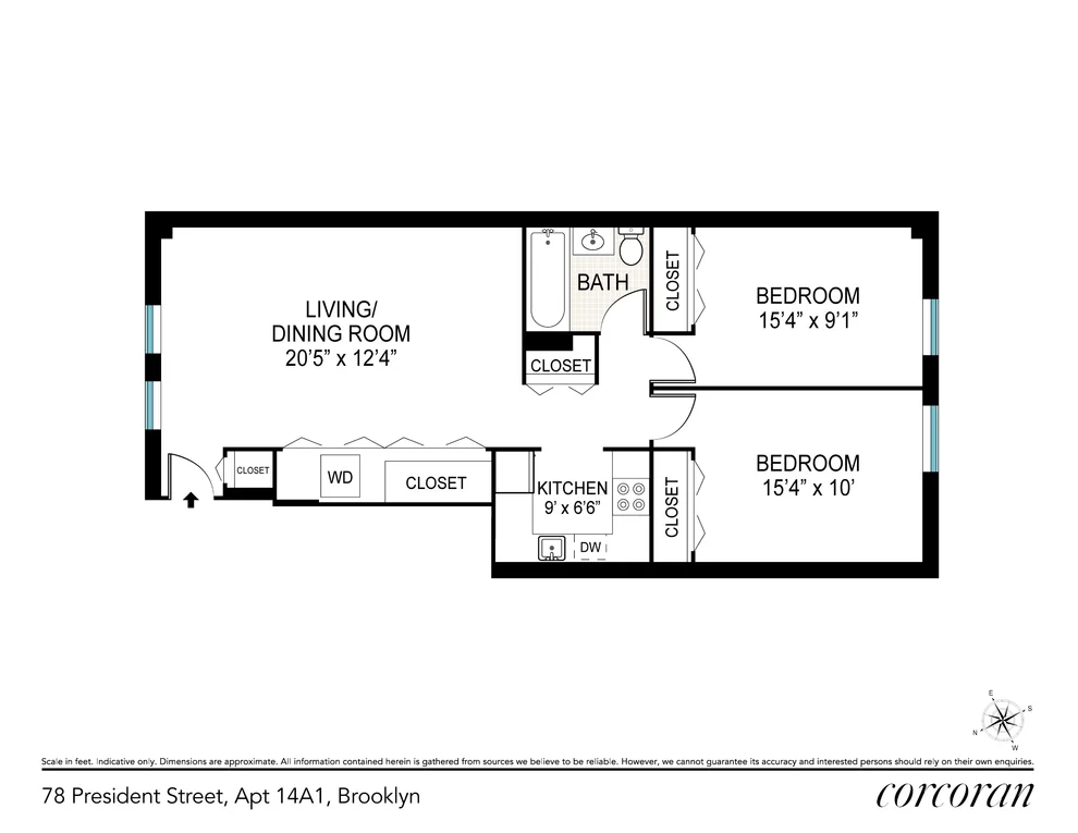 Unit for sale at 78 President Street, Brooklyn, NY 11231