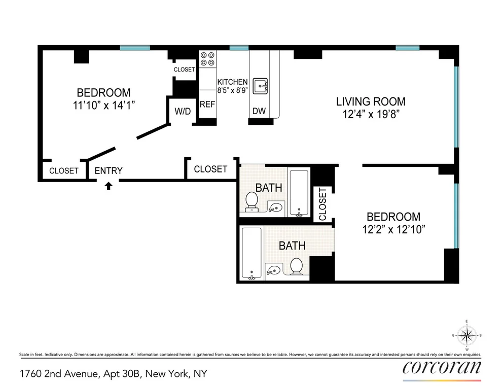 Unit for sale at 1760 2ND Avenue, Manhattan, NY 10128
