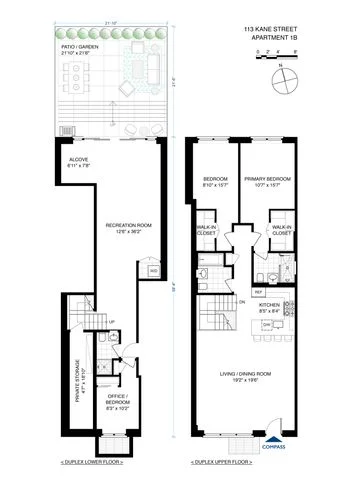 Unit for sale at 113 Kane Street, Brooklyn, NY 11231