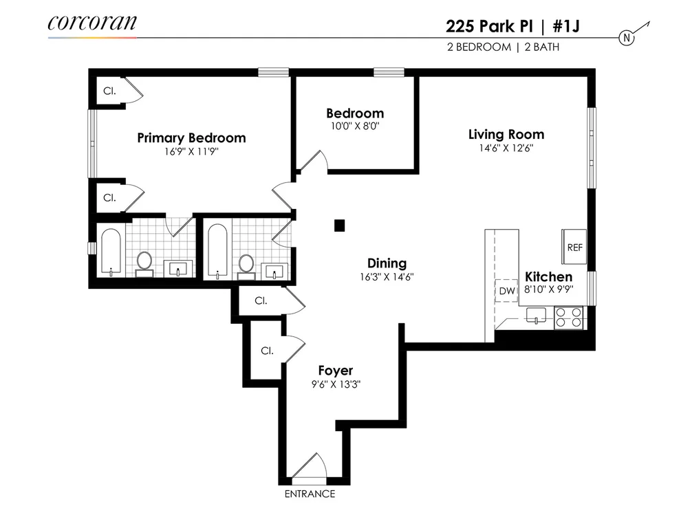 Unit for sale at 225 PARK Place, Brooklyn, NY 11238